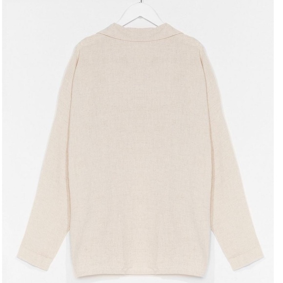 Nasty Gal Oversized Cover-Up Shirt - Picture 3 of 6